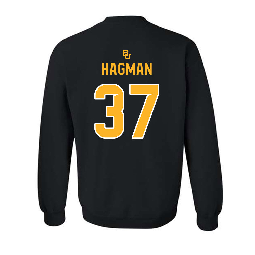 Baylor - NCAA Football : Joseph Hagman - 254 Day Shersey Crewneck Sweatshirt-1