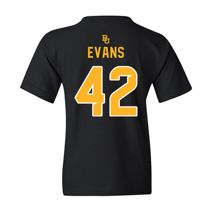 Baylor - NCAA Football : Jeremy Evans - 254 Day Shersey Youth T-Shirt-1