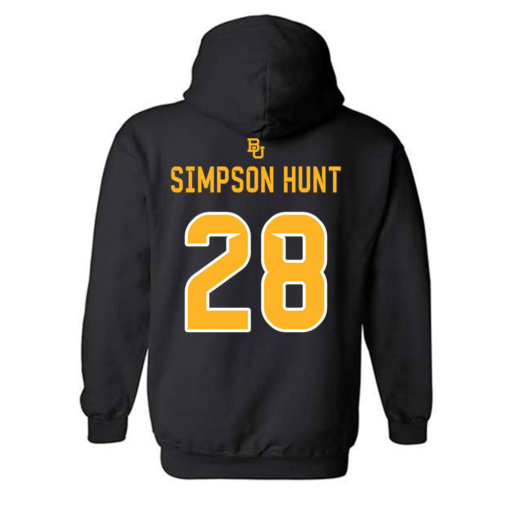 Baylor - NCAA Football : Calvin Simpson Hunt - 254 Day Shersey Hooded Sweatshirt-1