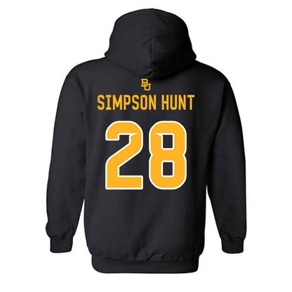 Baylor - NCAA Football : Calvin Simpson Hunt - 254 Day Shersey Hooded Sweatshirt-1