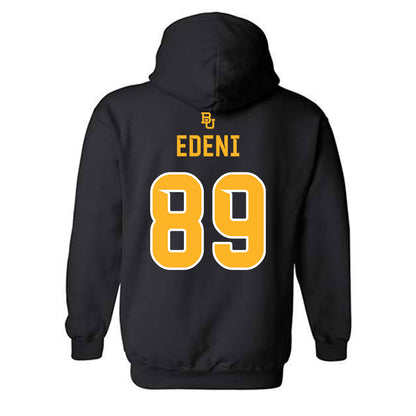 Baylor - NCAA Football : Daniel Edeni - 254 Day Shersey Hooded Sweatshirt-1