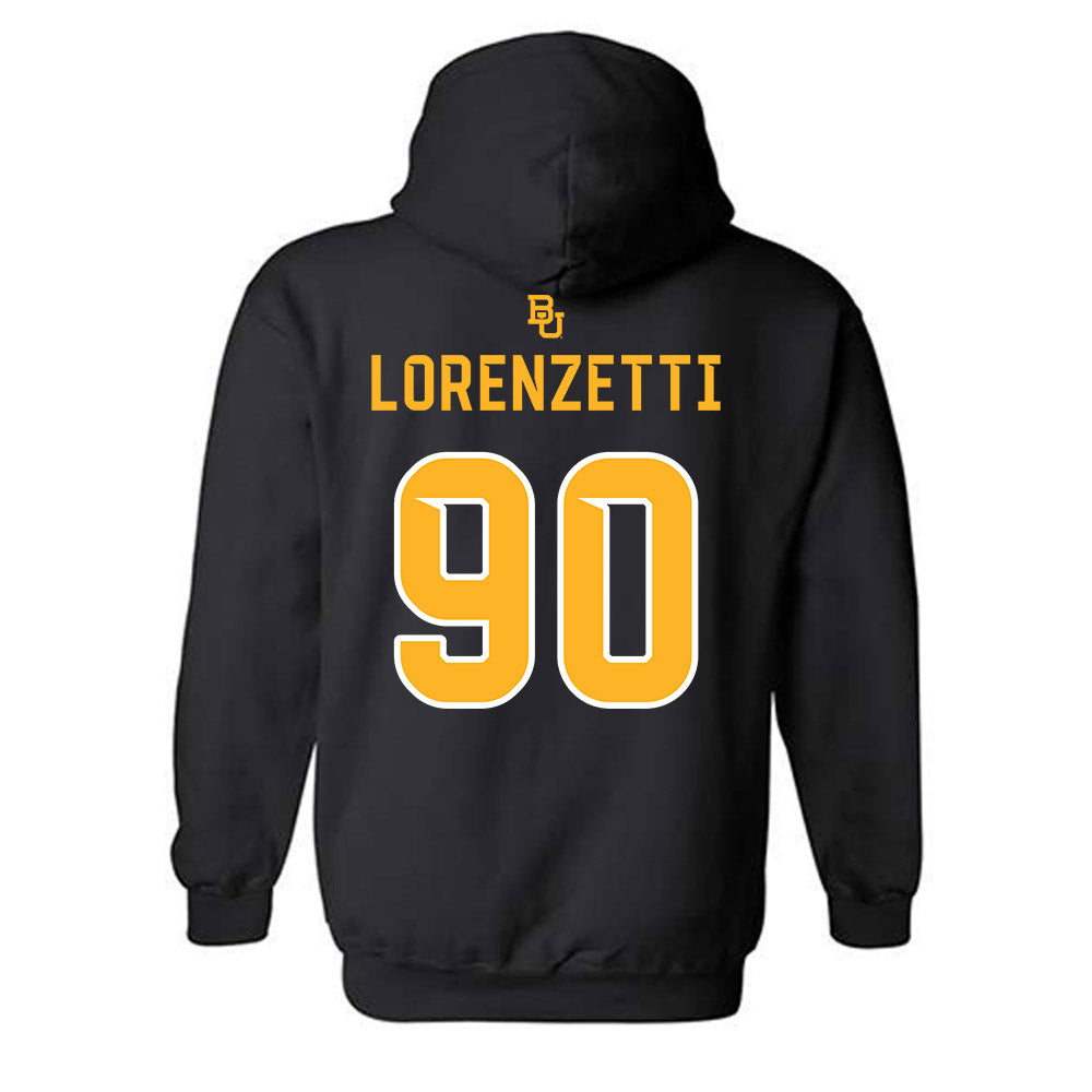 Baylor - NCAA Football : Alessandro Lorenzetti - 254 Day Shersey Hooded Sweatshirt-1