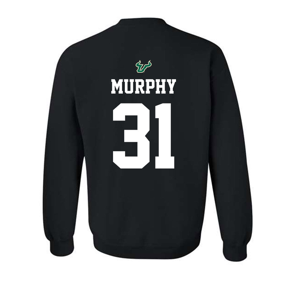 USF - NCAA Football : Jair Murphy - Back in Black Shersey Crewneck Sweatshirt-1