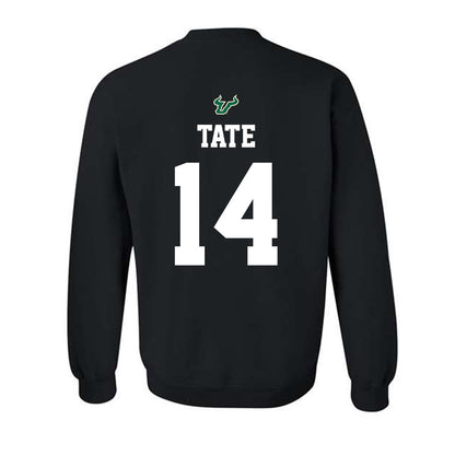 USF - NCAA Football : marcelis Tate - Back in Black Shersey Crewneck Sweatshirt-1