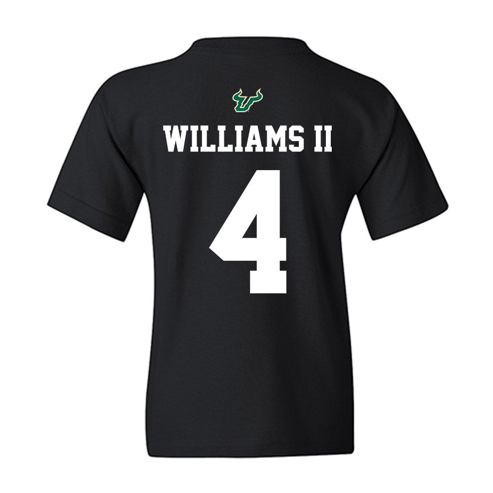 USF - NCAA Football : Michael Williams II - Back in Black Shersey Youth T-Shirt-1