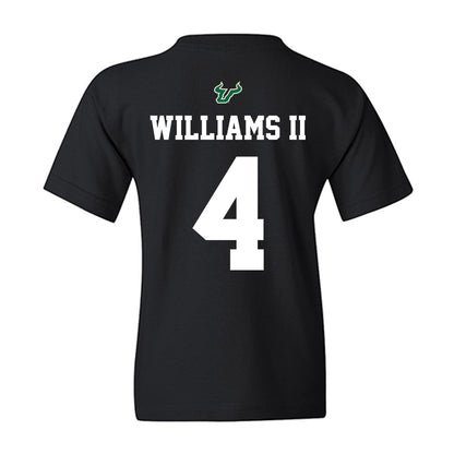 USF - NCAA Football : Michael Williams II - Back in Black Shersey Youth T-Shirt-1
