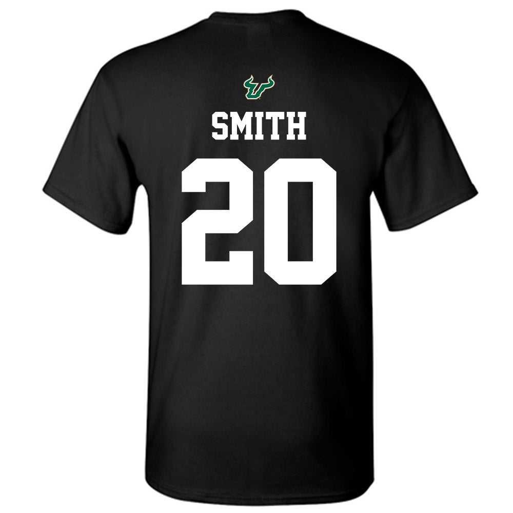 USF - NCAA Football : Jabari Smith - Back in Black Shersey T-Shirt-1