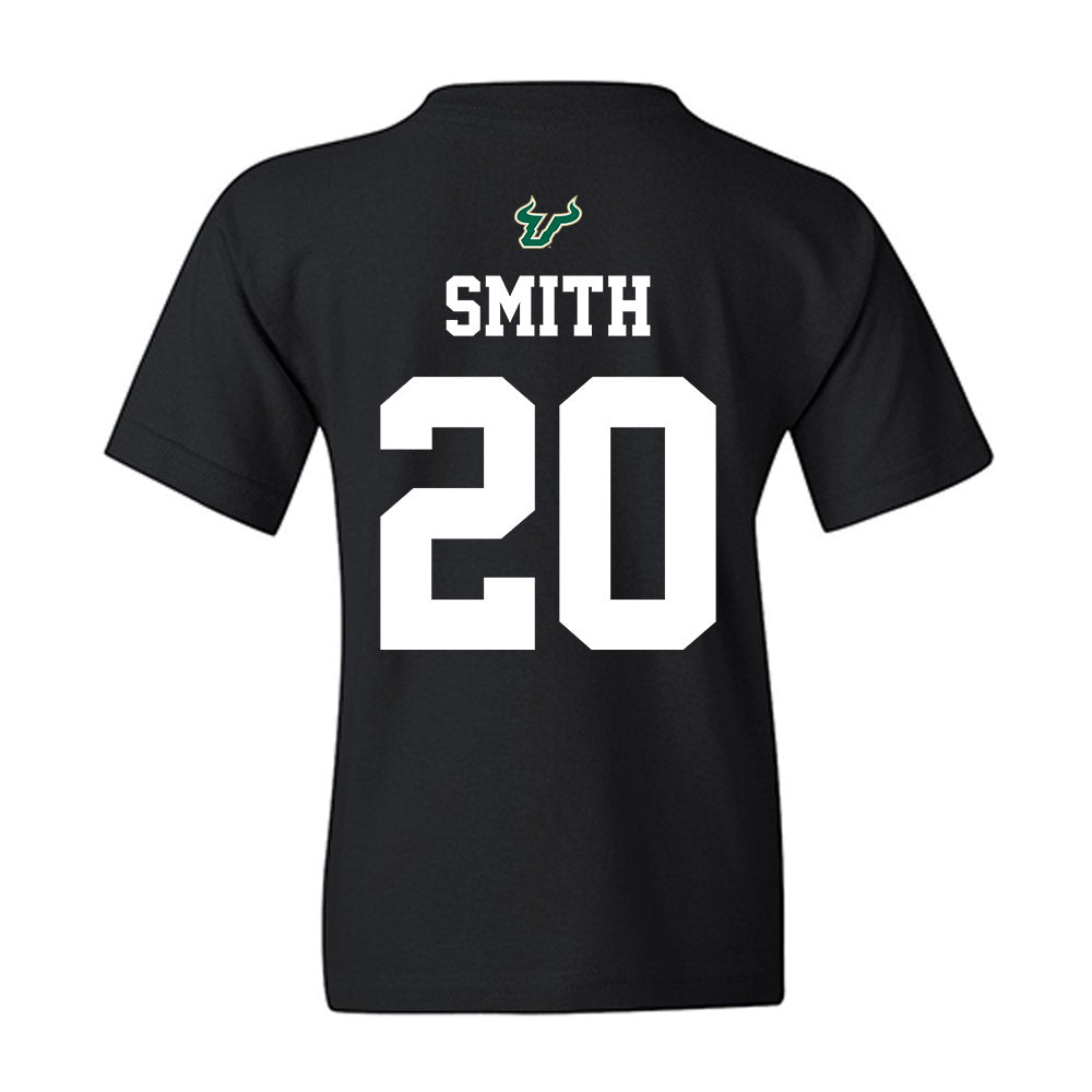 USF - NCAA Football : Jabari Smith - Back in Black Shersey Youth T-Shirt-1