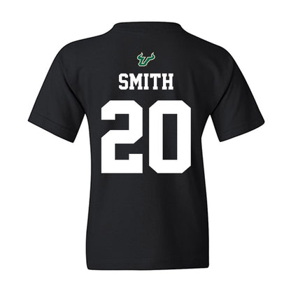 USF - NCAA Football : Jabari Smith - Back in Black Shersey Youth T-Shirt-1