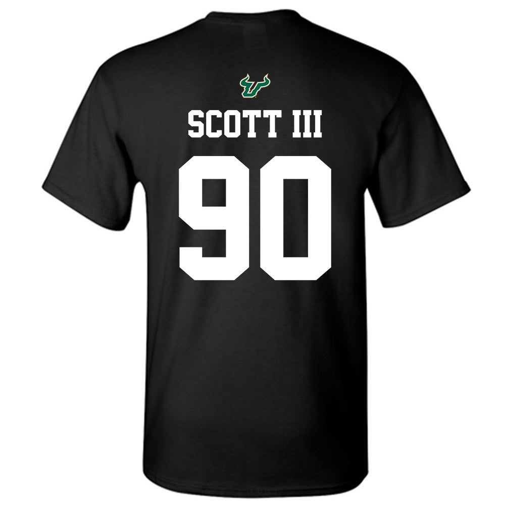 USF - NCAA Football : Richard Scott III - Back in Black Shersey T-Shirt-1