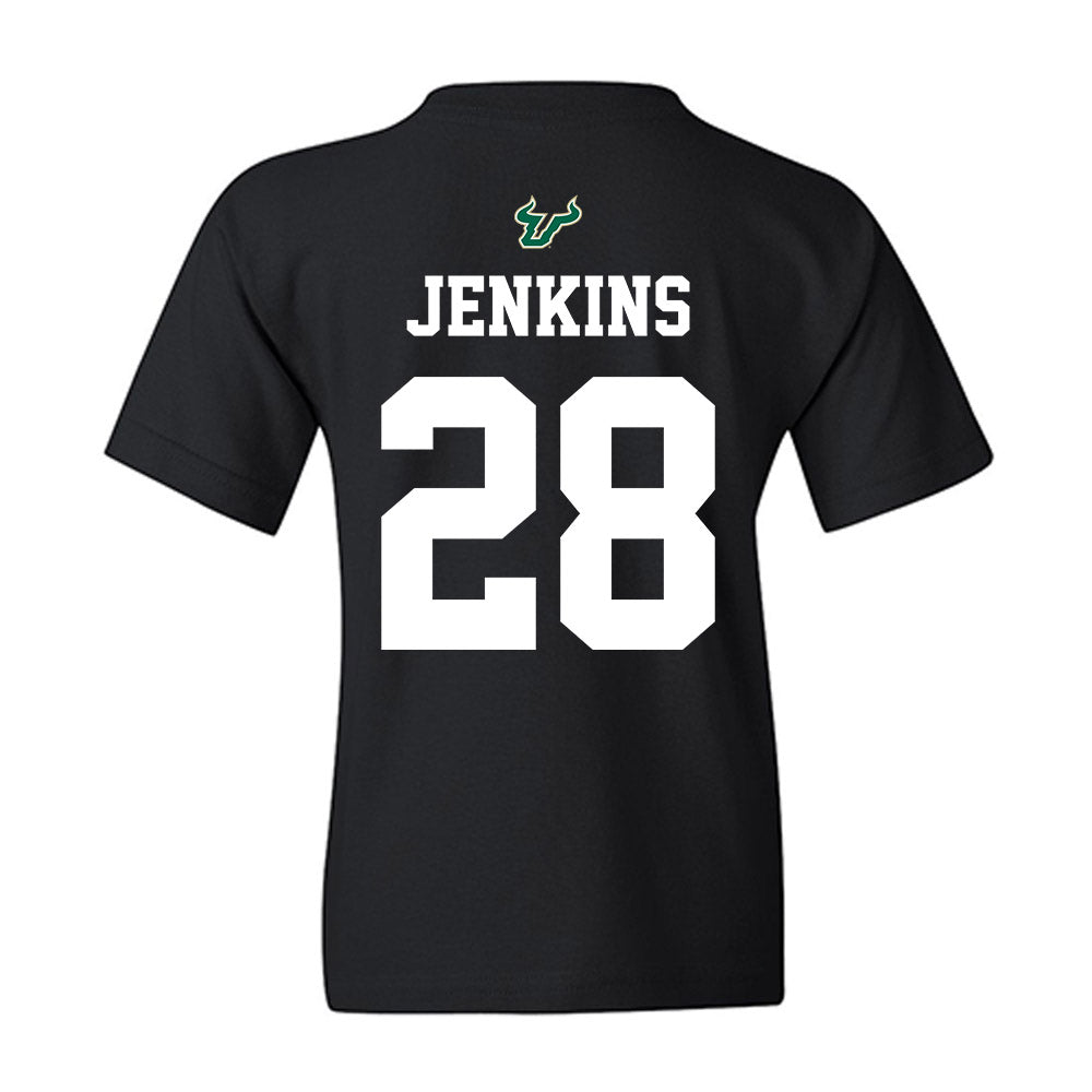 USF - NCAA Football : Ryan Jenkins - Back in Black Shersey Youth T-Shirt-1