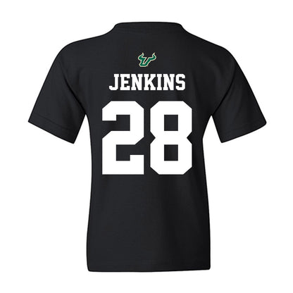 USF - NCAA Football : Ryan Jenkins - Back in Black Shersey Youth T-Shirt-1