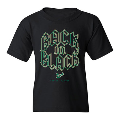 USF - NCAA Football : Jonathan Echols - Back in Black Shersey Youth T-Shirt-0