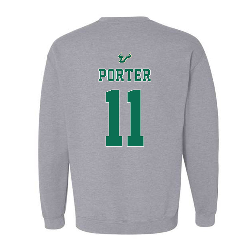 USF - NCAA Football : Joshua Porter - Bay Day Shersey Crewneck Sweatshirt-1