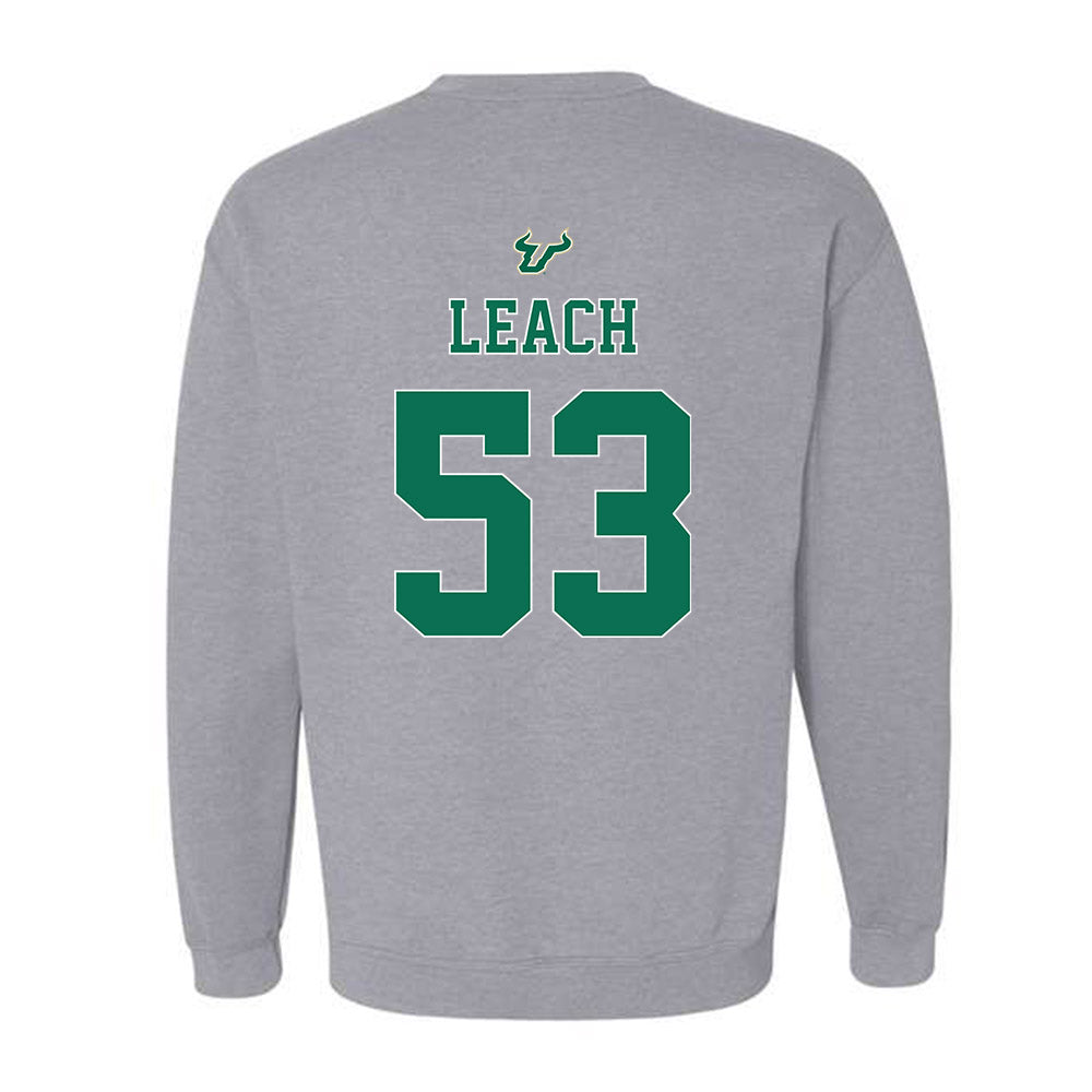 USF - NCAA Football : Gavin Leach - Bay Day Shersey Crewneck Sweatshirt-1