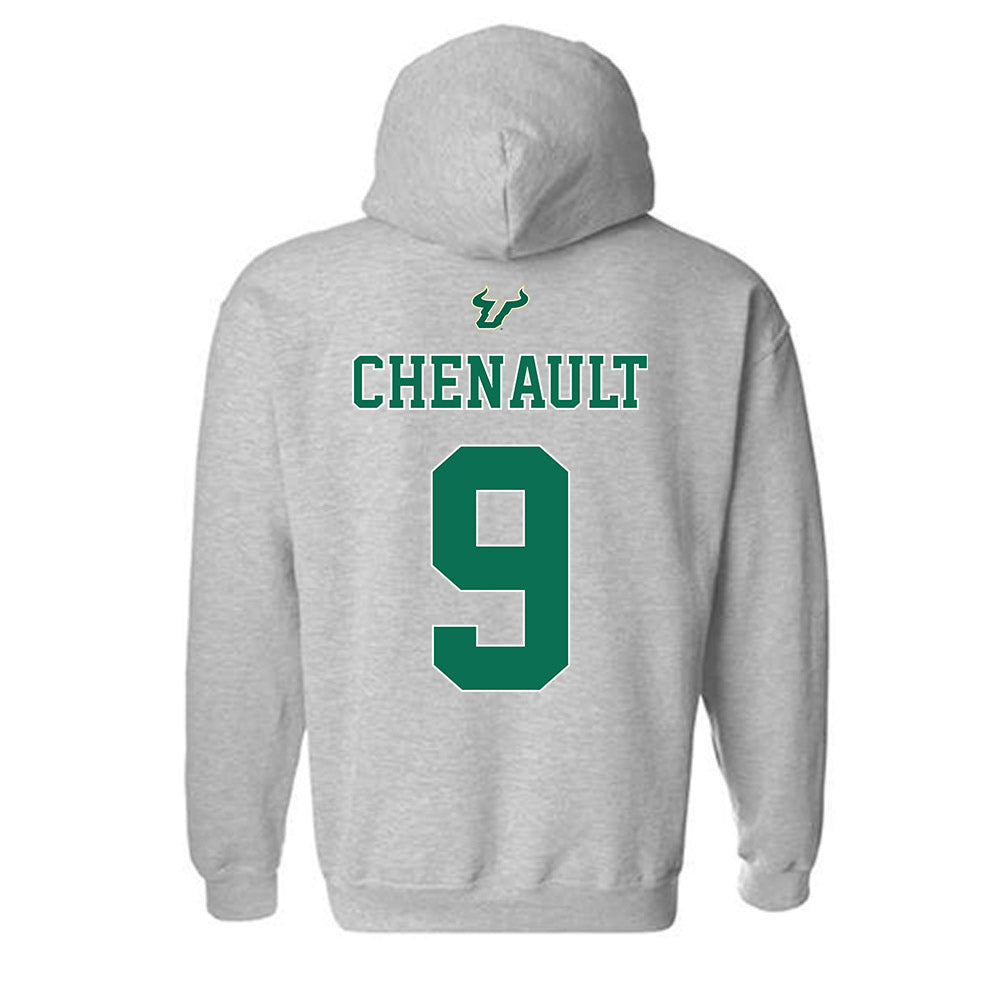 USF - NCAA Football : James Chenault - Bay Day Shersey Hooded Sweatshirt-1