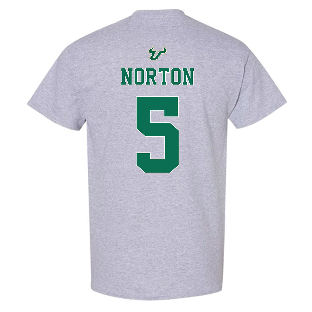 USF - NCAA Football : Cartevious Norton - Bay Day Shersey T-Shirt-1
