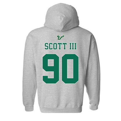 USF - NCAA Football : Richard Scott III - Bay Day Shersey Hooded Sweatshirt-1