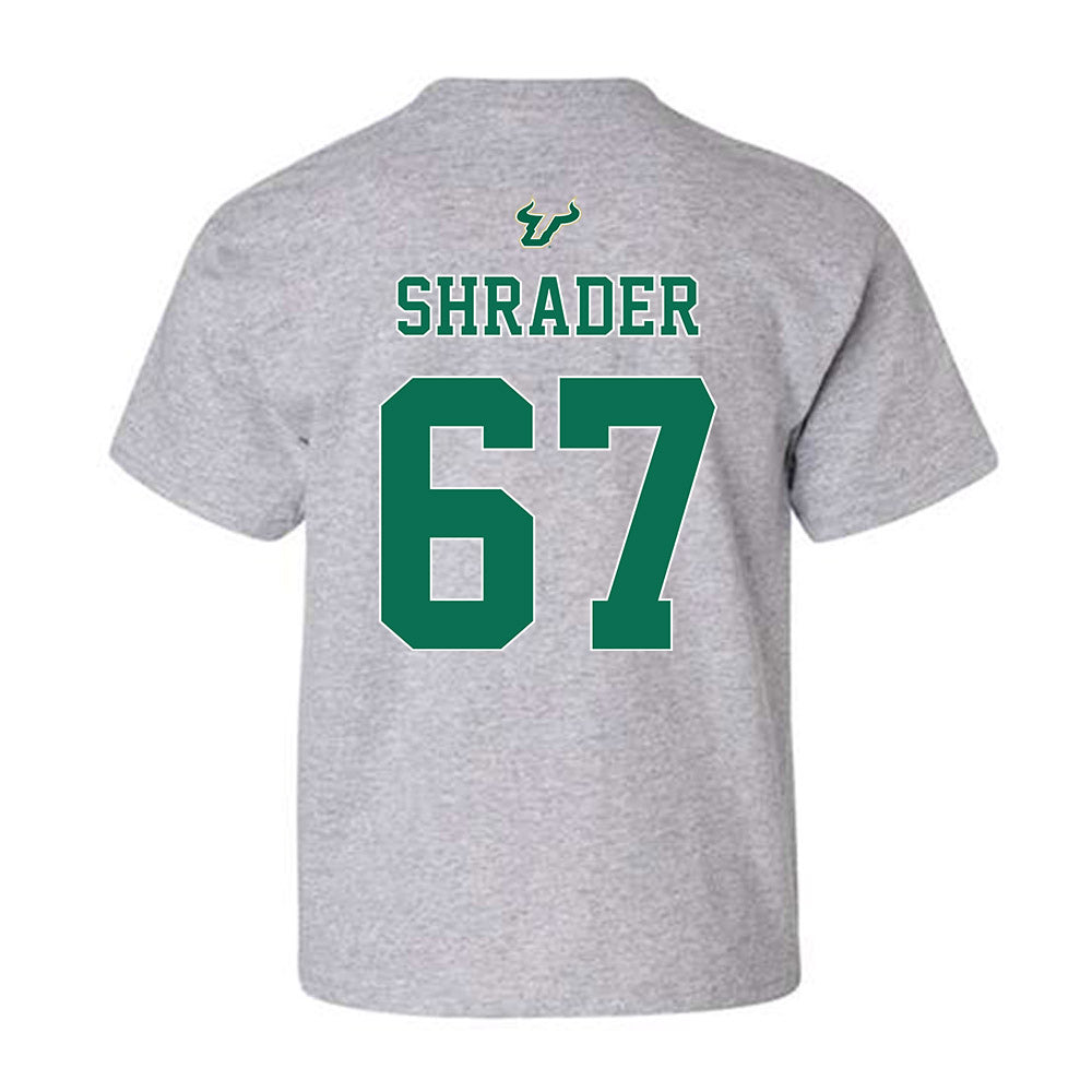 USF - NCAA Football : Thomas Shrader - Bay Day Shersey Youth T-Shirt-1