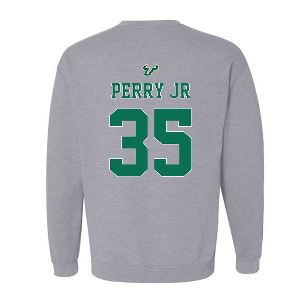 USF - NCAA Football : Herlin Perry Jr - Bay Day Shersey Crewneck Sweatshirt-1