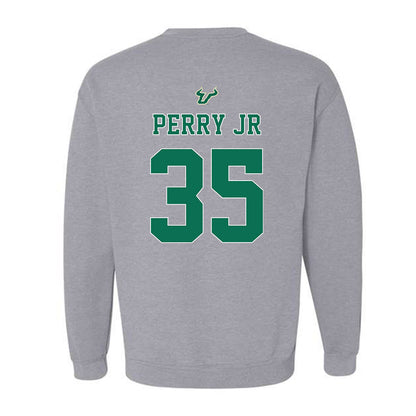 USF - NCAA Football : Herlin Perry Jr - Bay Day Shersey Crewneck Sweatshirt-1