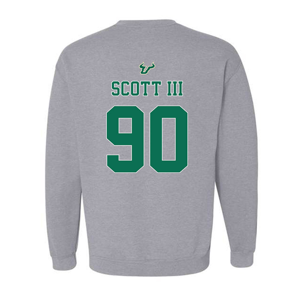 USF - NCAA Football : Richard Scott III - Bay Day Shersey Crewneck Sweatshirt-1