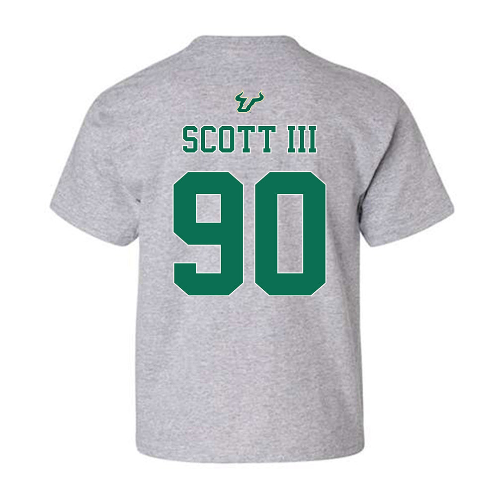 USF - NCAA Football : Richard Scott III - Bay Day Shersey Youth T-Shirt-1