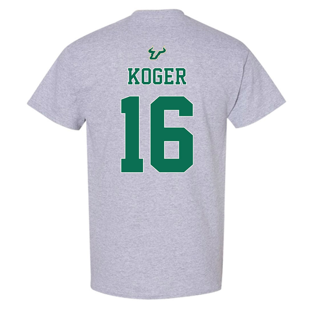 USF - NCAA Football : Jeremiah Koger - Bay Day Shersey T-Shirt-1
