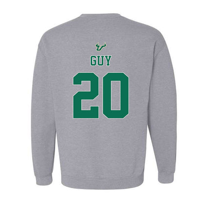 USF - NCAA Football : Izaiah Guy - Bay Day Shersey Crewneck Sweatshirt-1