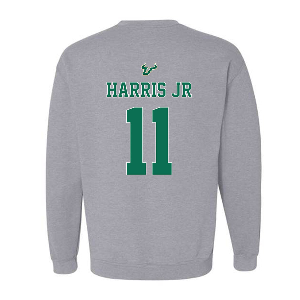 USF - NCAA Football : Derrick Harris Jr - Bay Day Shersey Crewneck Sweatshirt-1