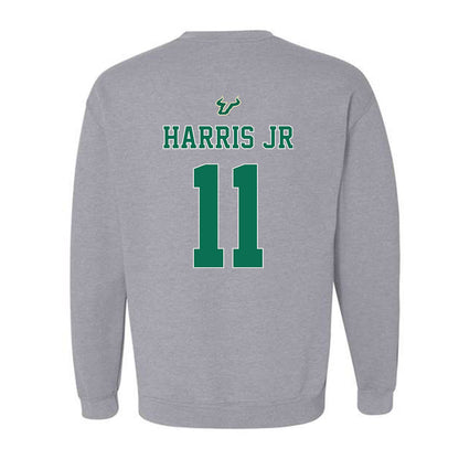 USF - NCAA Football : Derrick Harris Jr - Bay Day Shersey Crewneck Sweatshirt-1