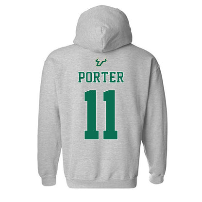 USF - NCAA Football : Joshua Porter - Bay Day Shersey Hooded Sweatshirt-1