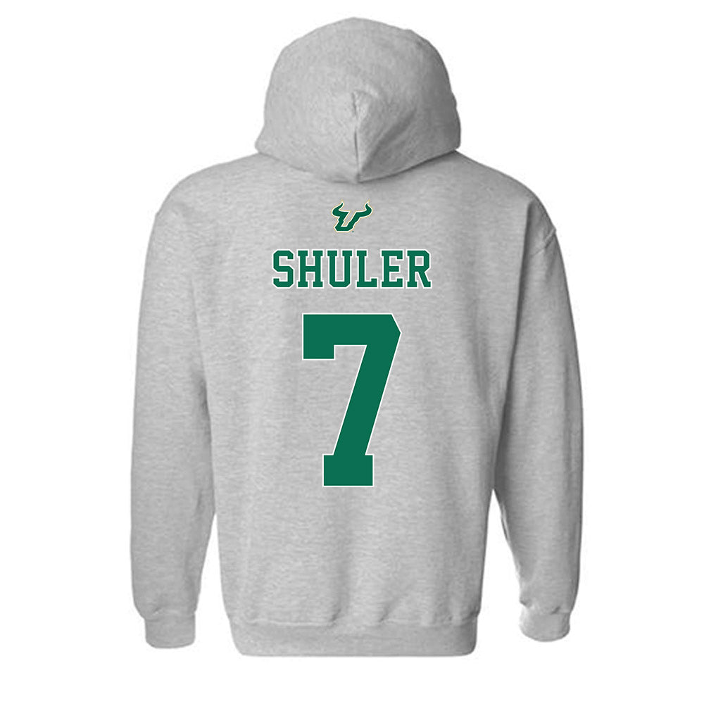 USF - NCAA Football : Jhalyn Shuler - Bay Day Shersey Hooded Sweatshirt-1