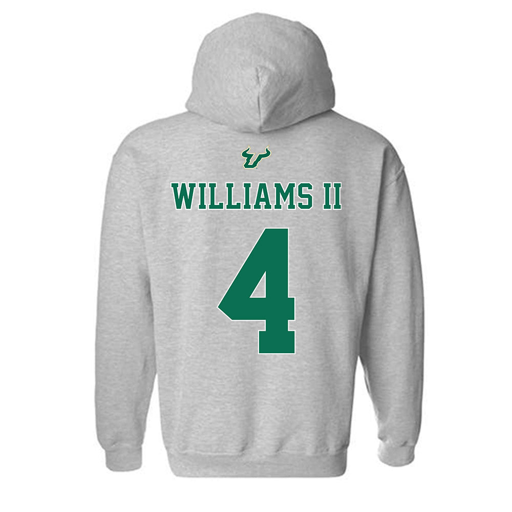 USF - NCAA Football : Michael Williams II - Bay Day Shersey Hooded Sweatshirt-1