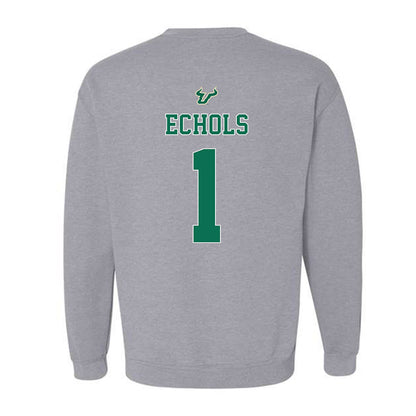 USF - NCAA Football : Jonathan Echols - Bay Day Shersey Crewneck Sweatshirt-1
