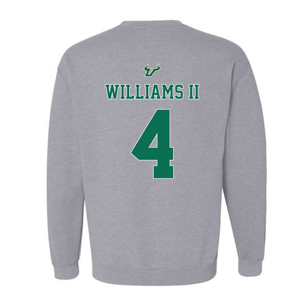 USF - NCAA Football : Michael Williams II - Bay Day Shersey Crewneck Sweatshirt-1