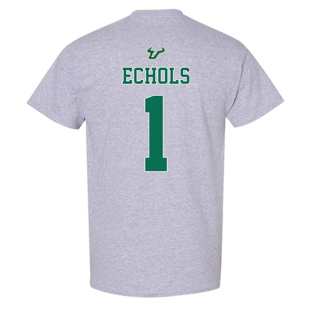 USF - NCAA Football : Jonathan Echols - Bay Day Shersey T-Shirt-1