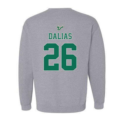 USF - NCAA Football : Jermaine Dalias - Bay Day Shersey Crewneck Sweatshirt-1