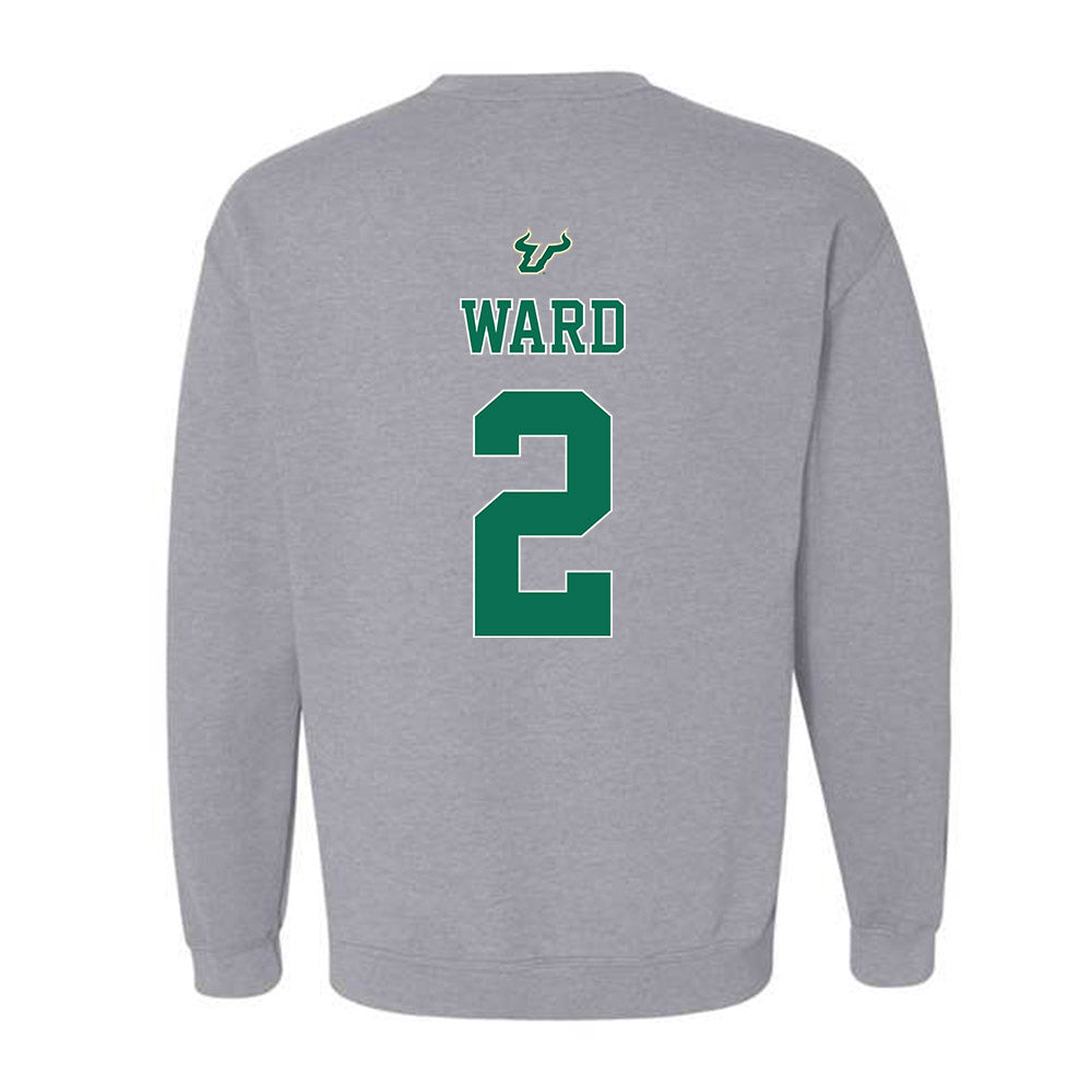 USF - NCAA Football : Tavin Ward - Bay Day Shersey Crewneck Sweatshirt-1