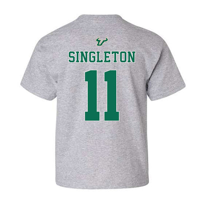 USF - NCAA Football : Keshaun Singleton - Bay Day Shersey Youth T-Shirt-1