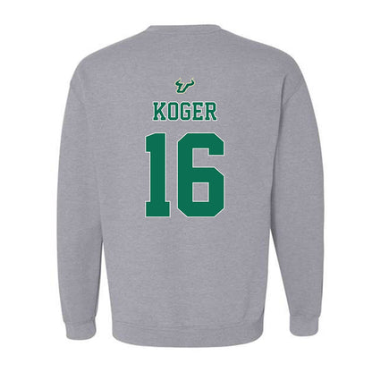 USF - NCAA Football : Jeremiah Koger - Bay Day Shersey Crewneck Sweatshirt-1