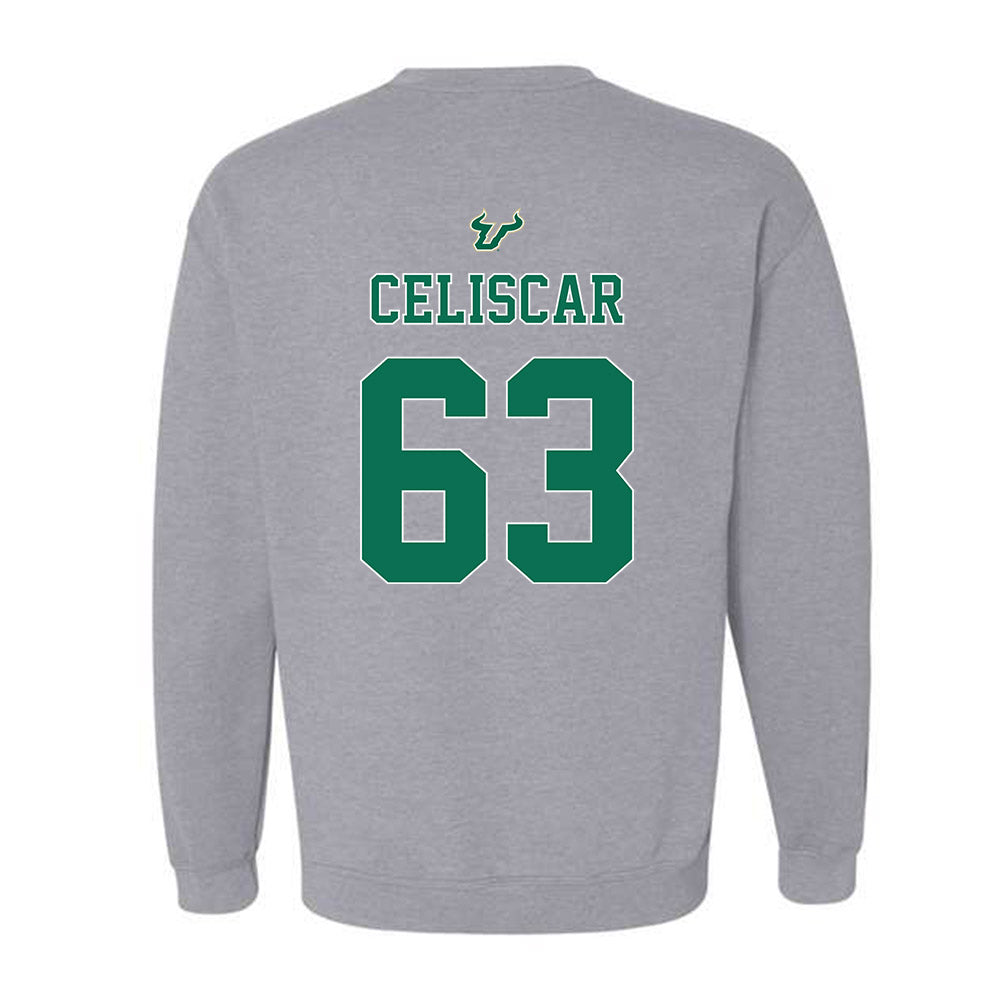 USF - NCAA Football : Joshua Celiscar - Bay Day Shersey Crewneck Sweatshirt-1