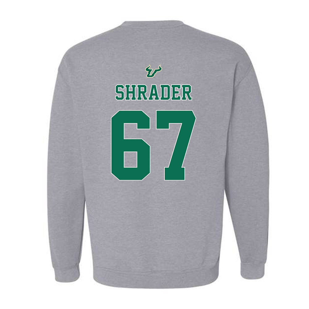 USF - NCAA Football : Thomas Shrader - Bay Day Shersey Crewneck Sweatshirt-1