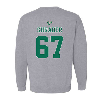 USF - NCAA Football : Thomas Shrader - Bay Day Shersey Crewneck Sweatshirt-1