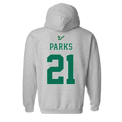 USF - NCAA Football : Arkese Parks - Bay Day Shersey Hooded Sweatshirt-1