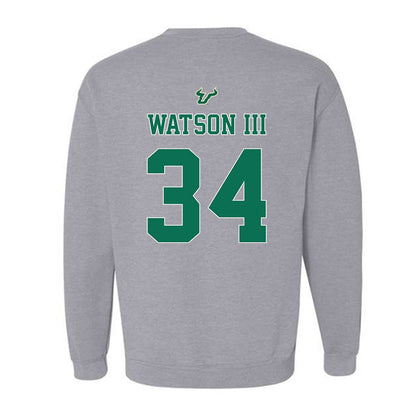 USF - NCAA Football : Rico Watson III - Bay Day Shersey Crewneck Sweatshirt-1