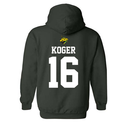 USF - NCAA Football : Jeremiah Koger - Flashback Friday Shersey Hooded Sweatshirt-1