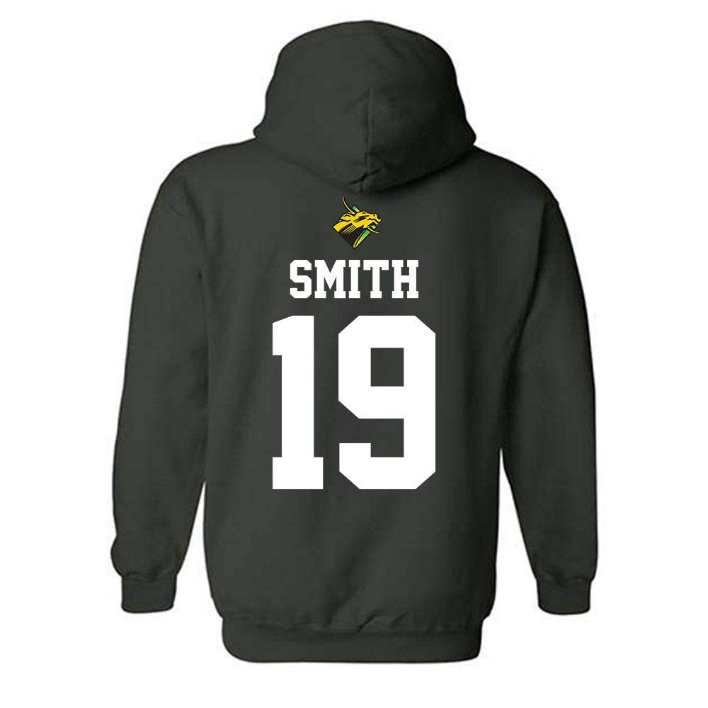 USF - NCAA Football : JeyQuan Smith - Flashback Friday Shersey Hooded Sweatshirt-1