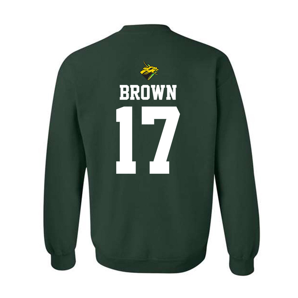 USF - NCAA Football : Byrum Brown - Flashback Friday Shersey Crewneck Sweatshirt-1