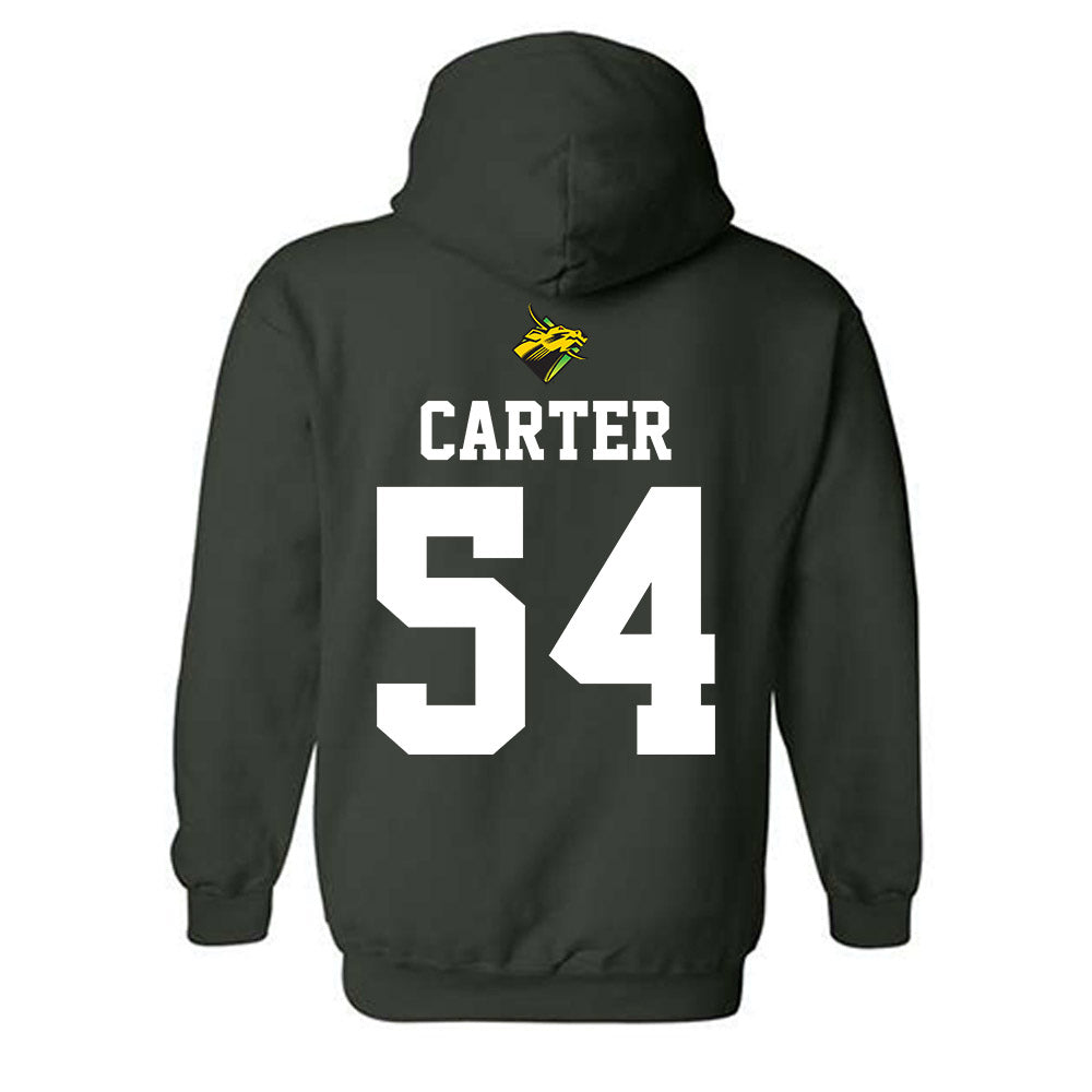 USF - NCAA Football : Braden Carter - Flashback Friday Shersey Hooded Sweatshirt-1